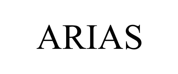 Trademark Logo ARIAS