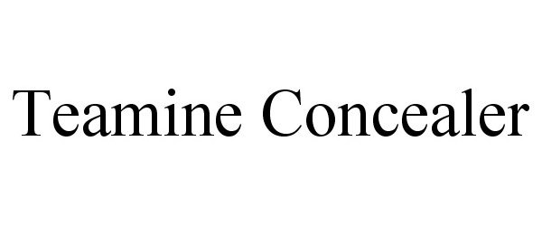 Trademark Logo TEAMINE CONCEALER