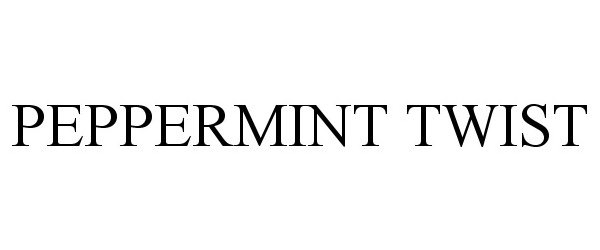 Trademark Logo PEPPERMINT TWIST