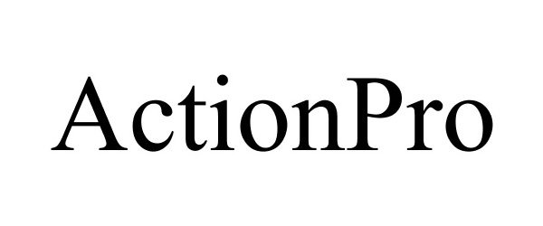 Trademark Logo ACTIONPRO