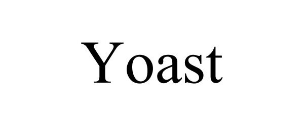 Trademark Logo YOAST