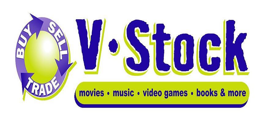 Trademark Logo V Â· STOCK BUY SELL TRADE MOVIES Â· MUSIC Â· VIDEO Â· GAMESÂ· BOOKS &amp; MORE