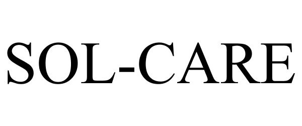 Trademark Logo SOL-CARE