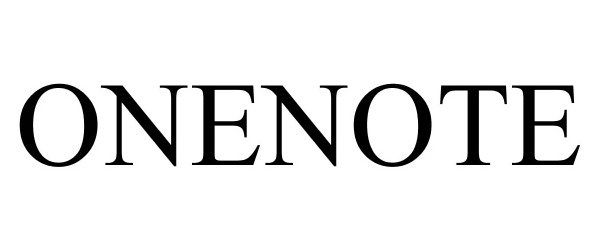 Trademark Logo ONENOTE