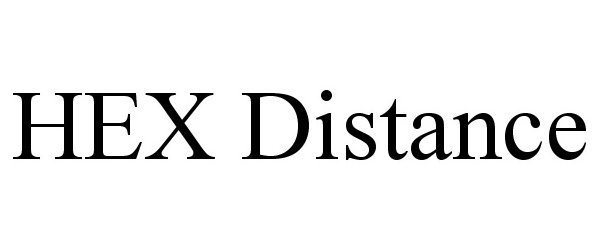Trademark Logo HEX DISTANCE