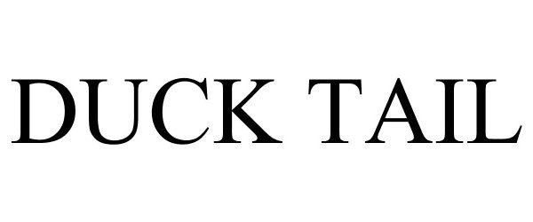 Trademark Logo DUCK TAIL