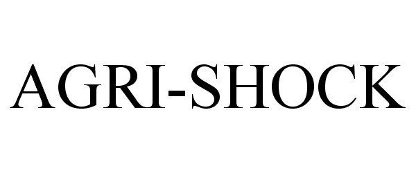 Trademark Logo AGRI-SHOCK