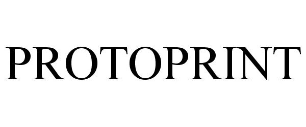 Trademark Logo PROTOPRINT