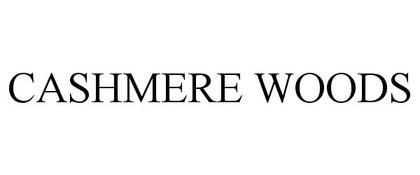 Trademark Logo CASHMERE WOODS