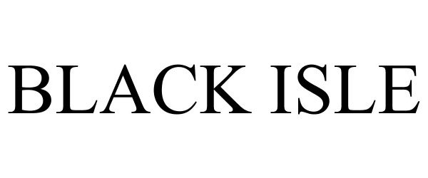 Trademark Logo BLACK ISLE