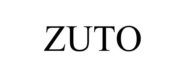 Trademark Logo ZUTO