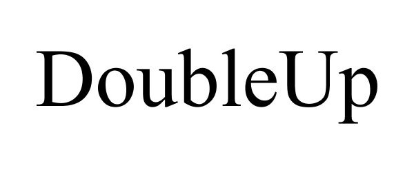 Trademark Logo DOUBLEUP