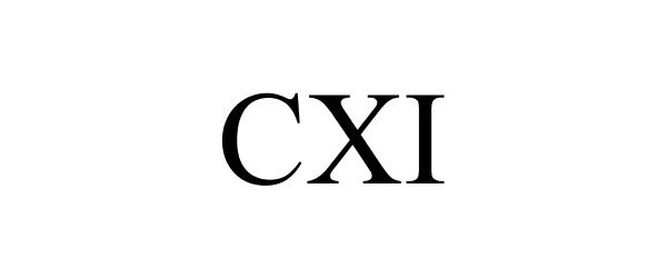 Trademark Logo CXI