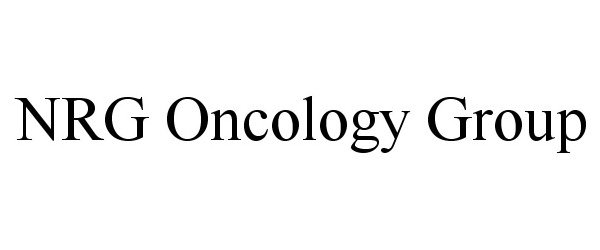  NRG ONCOLOGY GROUP