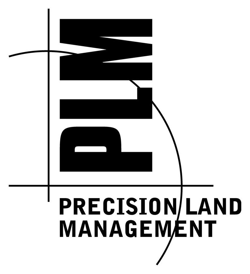Trademark Logo PLM PRECISION LAND MANAGEMENT