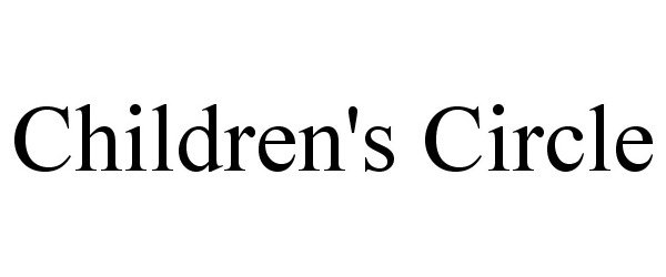  CHILDREN'S CIRCLE