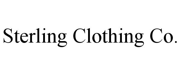  STERLING CLOTHING CO.