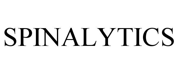 Trademark Logo SPINALYTICS