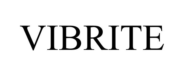 Trademark Logo VIBRITE