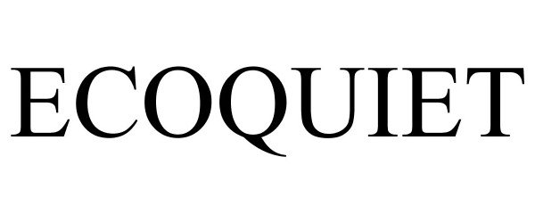Trademark Logo ECOQUIET