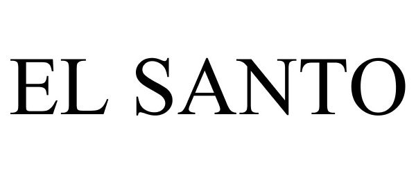Trademark Logo EL SANTO