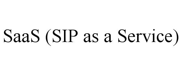  SAAS (SIP AS A SERVICE)