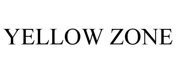 Trademark Logo YELLOW ZONE