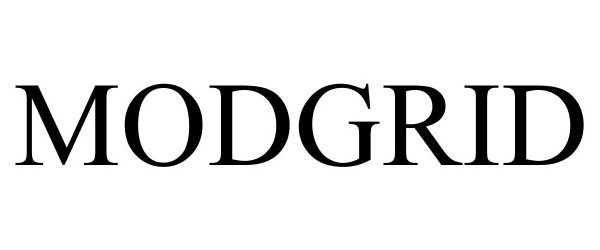 Trademark Logo MODGRID