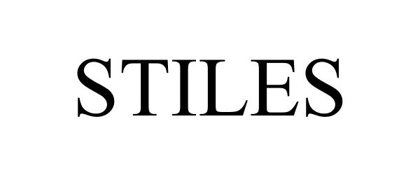 Trademark Logo STILES