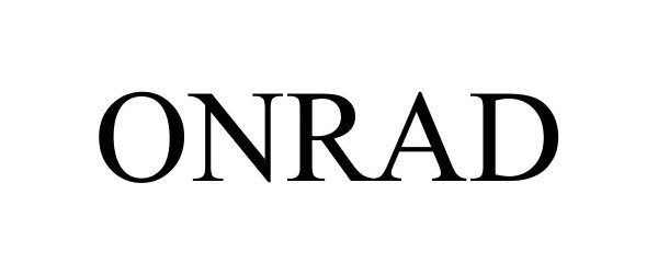 Trademark Logo ONRAD