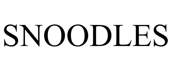 Trademark Logo SNOODLES