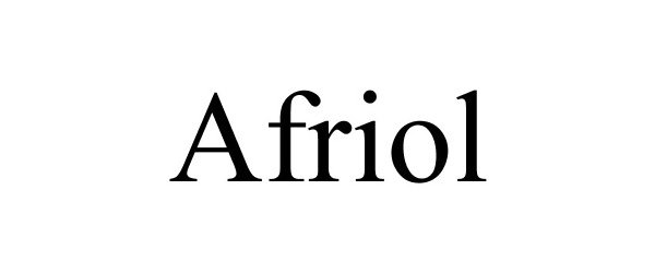 Trademark Logo AFRIOL