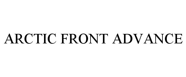 Trademark Logo ARCTIC FRONT ADVANCE