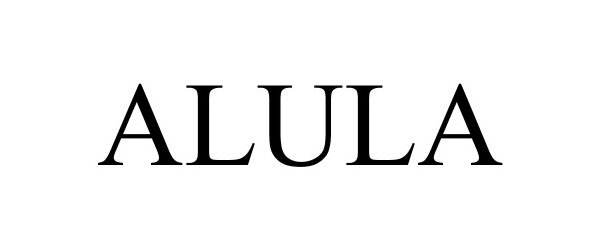 Trademark Logo ALULA