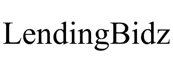 Trademark Logo LENDINGBIDZ