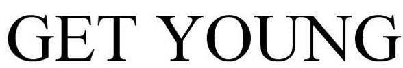 Trademark Logo GET YOUNG