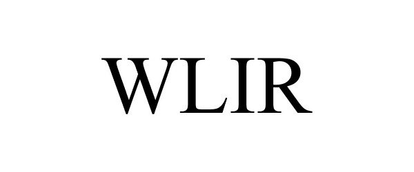 Trademark Logo WLIR