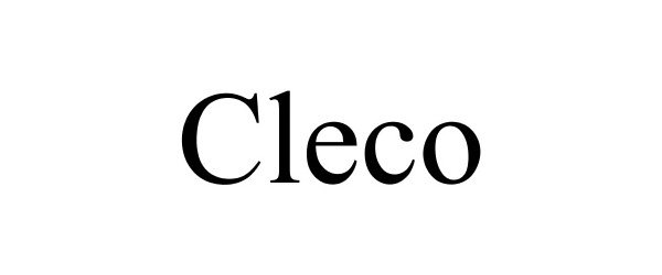 Trademark Logo CLECO