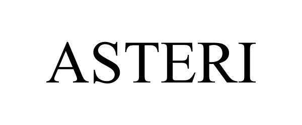 Trademark Logo ASTERI