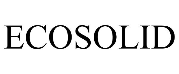 Trademark Logo ECOSOLID