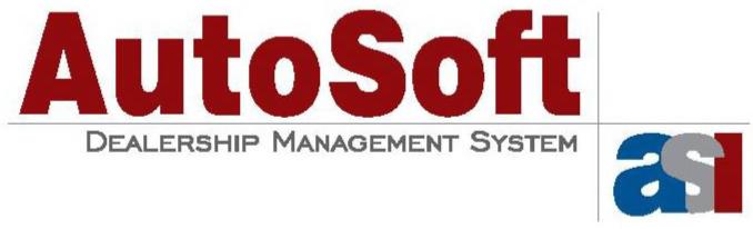  AUTOSOFT DEALERSHIP MANAGEMENT SYSTEM ASI