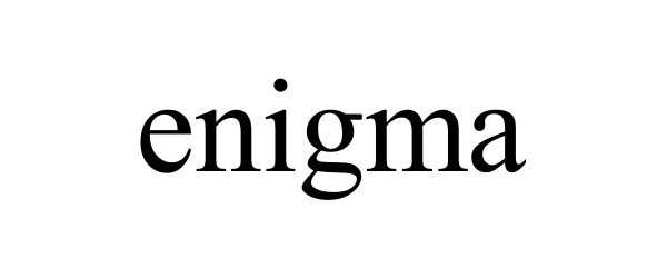Trademark Logo ENIGMA