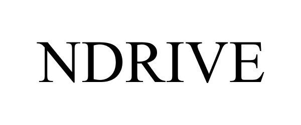 Trademark Logo NDRIVE