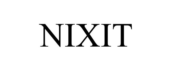 Trademark Logo NIXIT