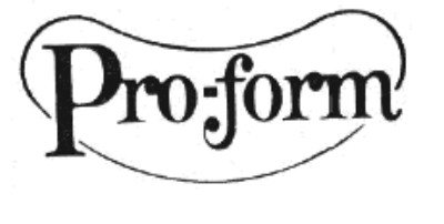 Trademark Logo PRO-FORM