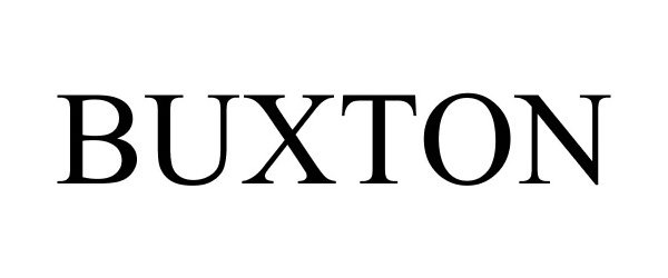 Trademark Logo BUXTON