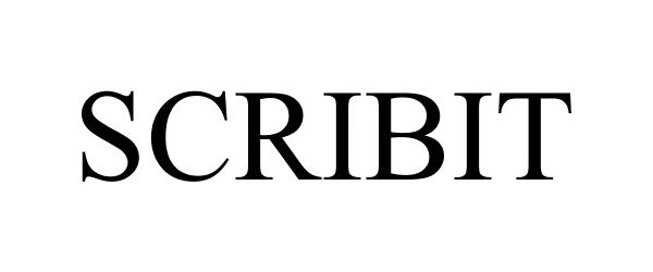 Trademark Logo SCRIBIT