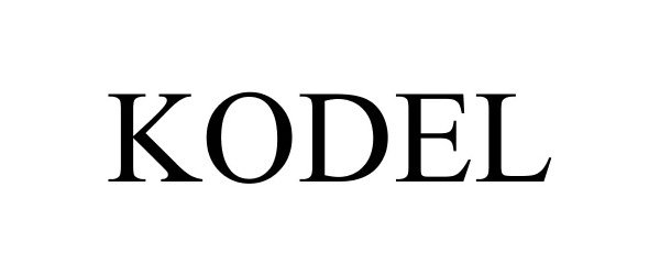 Trademark Logo KODEL