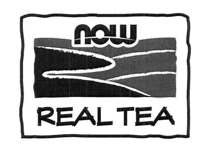 Trademark Logo NOW REAL TEA