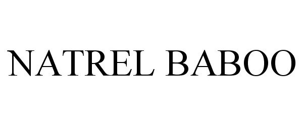 Trademark Logo NATREL BABOO